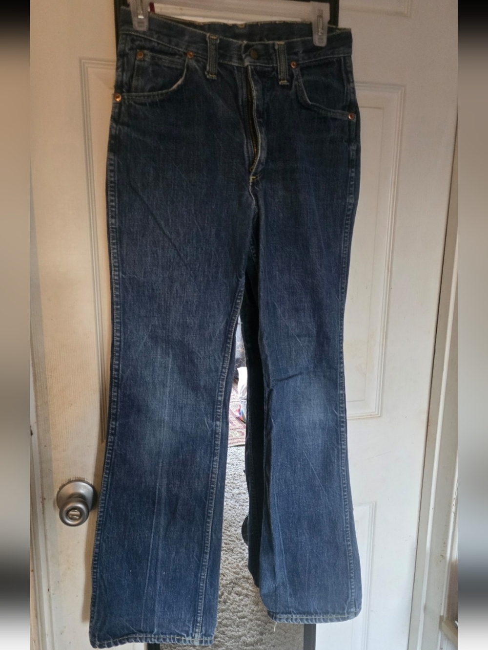 Vintage 60's LEE Riders  union made sanforized  jeans size 28x29(30